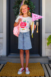Pink Bow Backpack