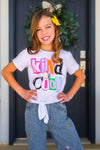 "Kind Is Cool" Denim Pant Set