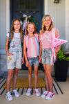 Pink Bow Backpack