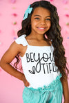 "Be You Tiful" Mint Pant Set