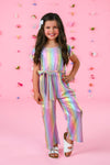 Holographic Glitter Jumpsuit