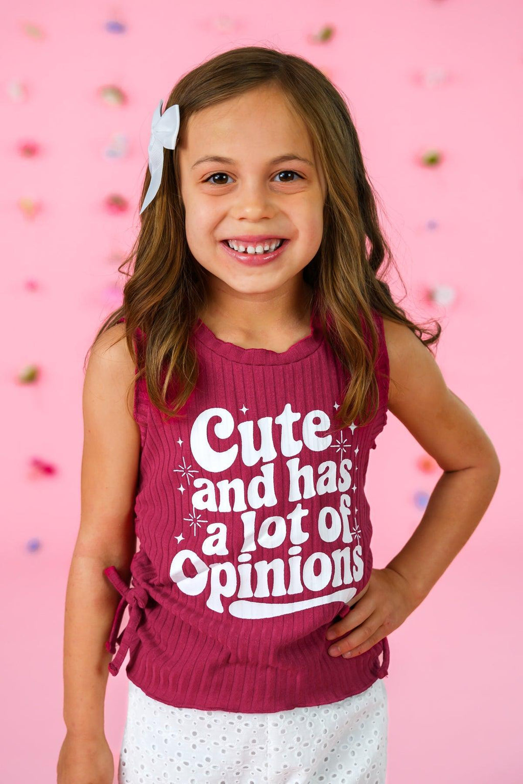 "Cute And Has A Lot Of Opinions" Short Set