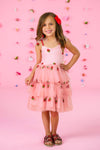 Strawberry Tulle Dress