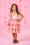 Strawberry Tulle Dress