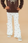 "Pray" Polka Dot Denim Pant Set