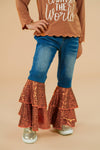 "This Girl Will Change The World" Bell Bottom Pant Set