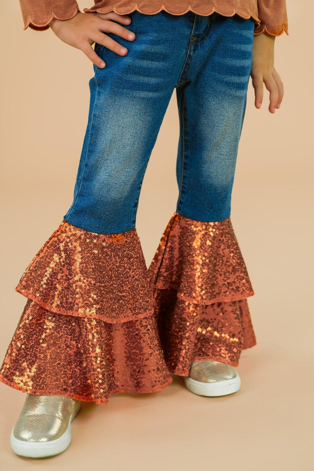 "This Girl Will Change The World" Bell Bottom Pant Set