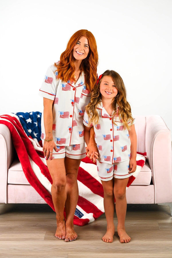 American Flag Family Pajama Set
