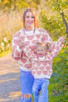 Mom & Me - Pearl Heart Sweater