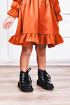 Black Glitter Lace-Up Combat Boots - Sparkle in Pink