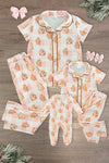 Mom & Me - Pink Checkered Gingerbread Pajamas | Sparkle in Pink