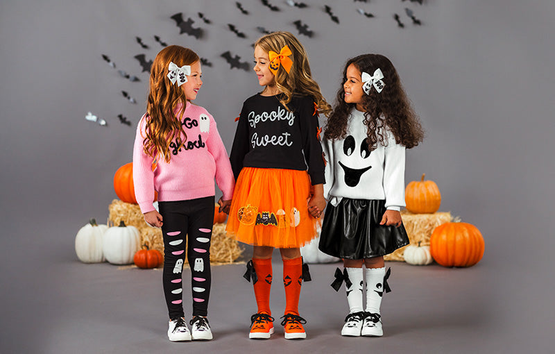 Sequin Pumpkin Skirt Set | Girls' Fall Clothing – Sparkle In