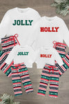"Holly Jolly" Family Pajama Set | Sparkle in Pink