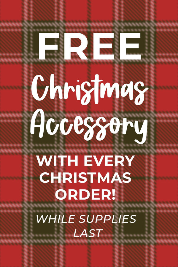 Free Mystery Christmas Accessory | Sparkle in Pink