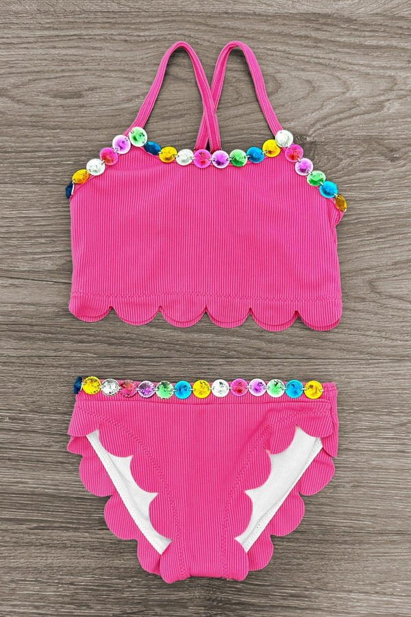 Pink Gemstone Bikini | Sparkle in Pink