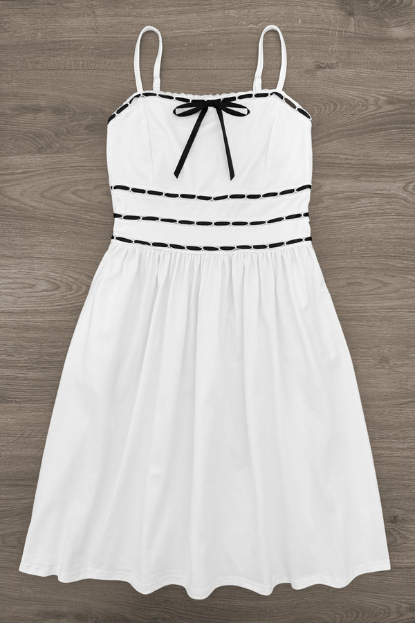 Mom & Me - Lace Ribbon Tank Dress | Sparkle in Pink