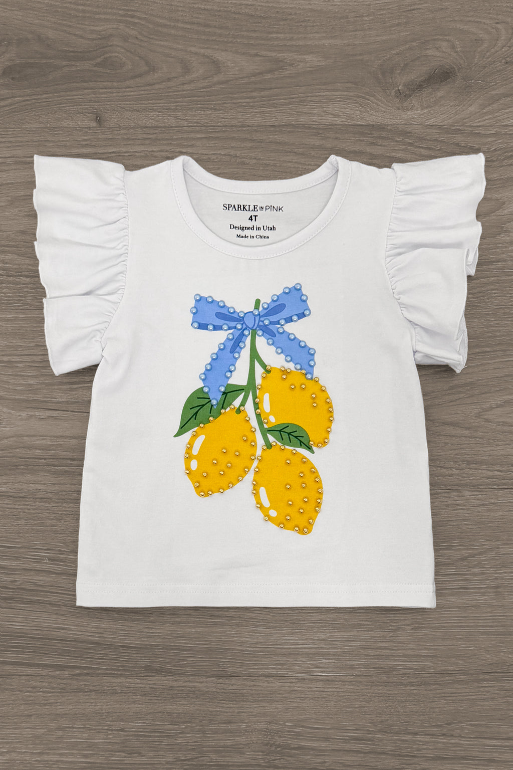 Blue Lemon Short Set | Sparkle in Pink