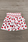 Red Strawberry Skirt Set | Sparkle in Pink