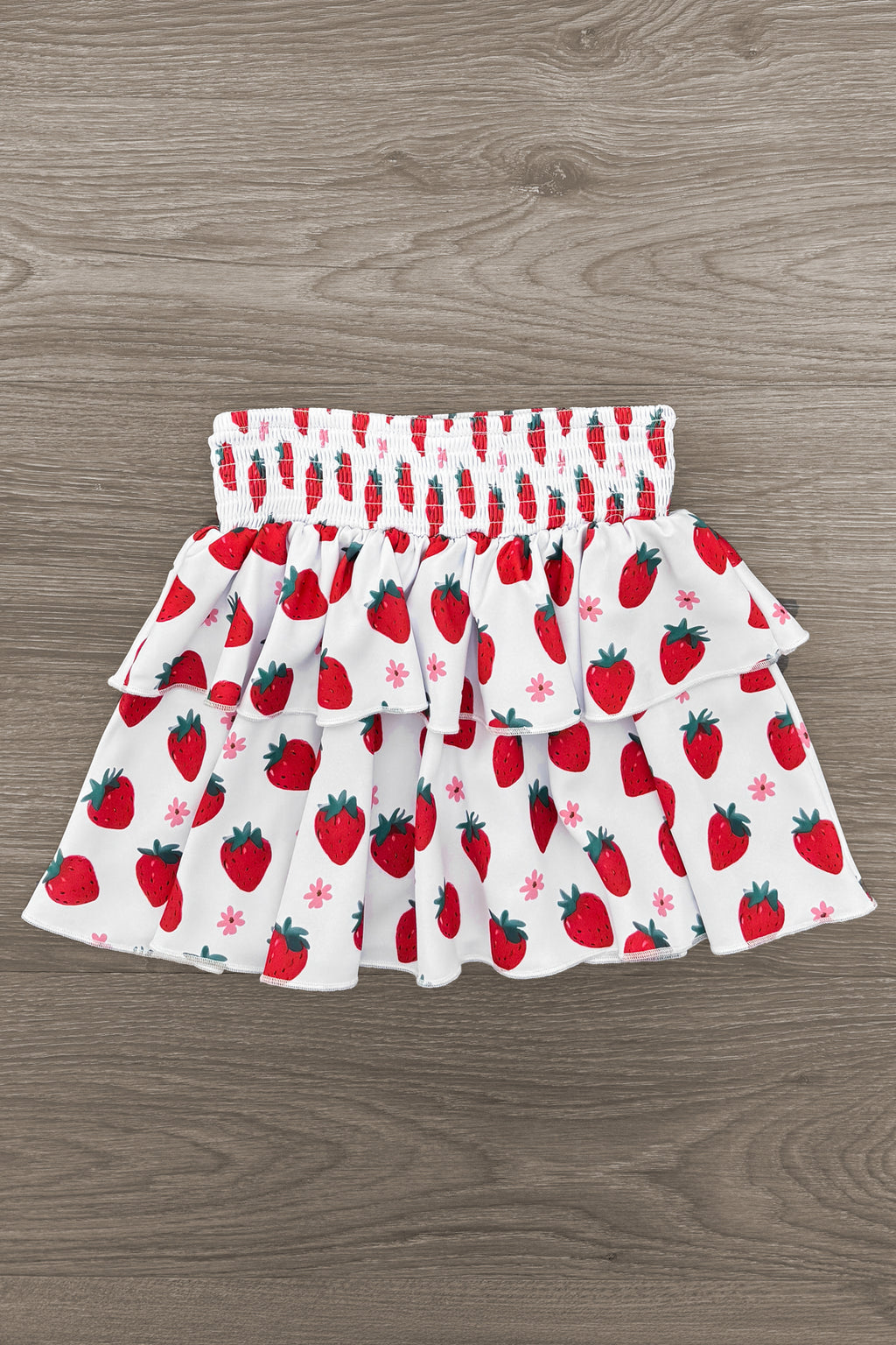 Red Strawberry Skirt Set | Sparkle in Pink