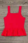 Red Strawberry Skirt Set | Sparkle in Pink