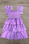 Mom & Me - Metallic Ruffle Dress | Sparkle in Pink
