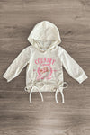 "Country Coquette Girls Club" Denim Flare Set | Sparkle in Pink