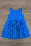 Blue Eyelet Dress | Sparkle in Pink