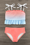 Pink & Blue Ombre Family Swimsuits | Sparkle in Pink