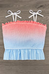 Pink & Blue Ombre Family Swimsuits | Sparkle in Pink
