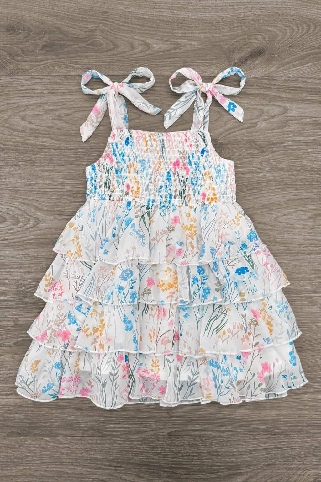 Mom & Me - Spring Floral Ruffle Dress | Sparkle in Pink