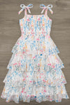 Mom & Me - Spring Floral Ruffle Dress | Sparkle in Pink