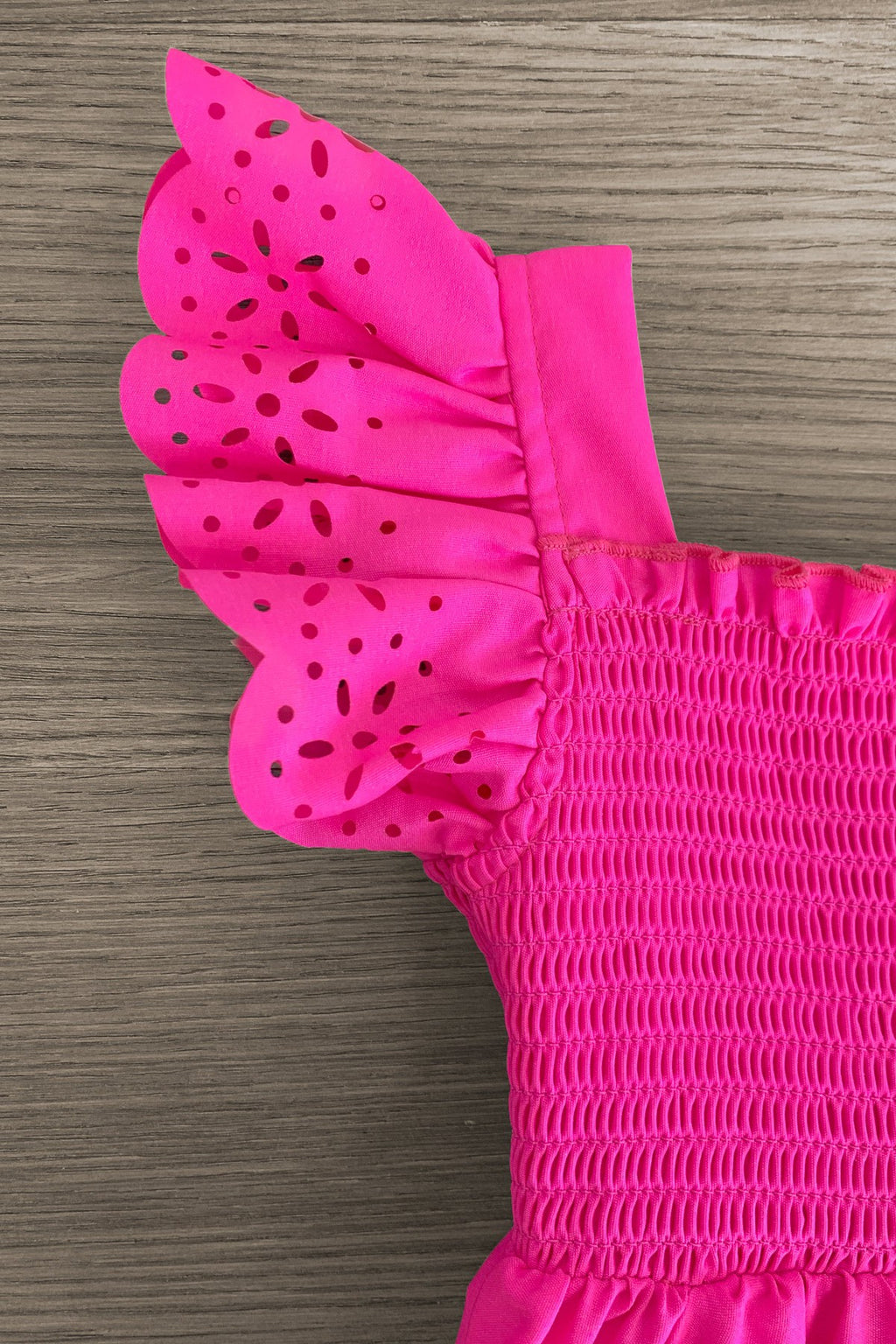 Eyelet Ruffle Dress | Matching Mom & Me Clothing – Sparkle In Pink