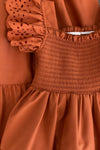 Mom & Me - Eyelet Ruffle Dress - Sparkle in Pink