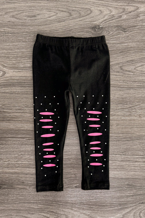 "Mama's Expensive Little Bestie" Legging Set | Sparkle in Pink