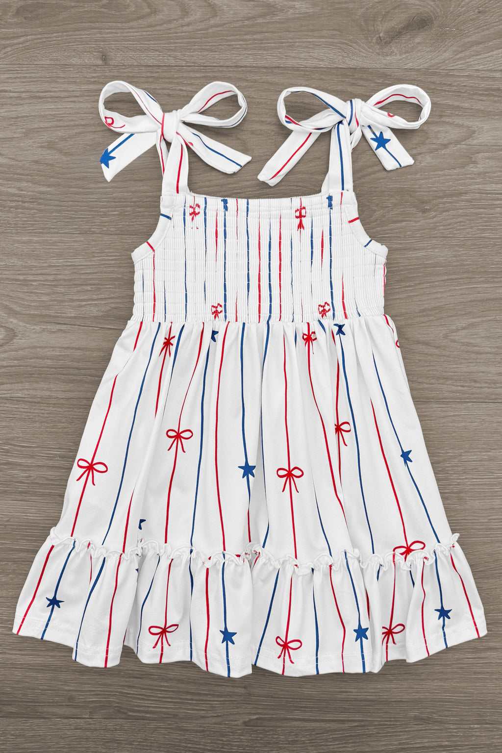 Mom & Me - Stars & Bows Stripe Dress | Sparkle in Pink