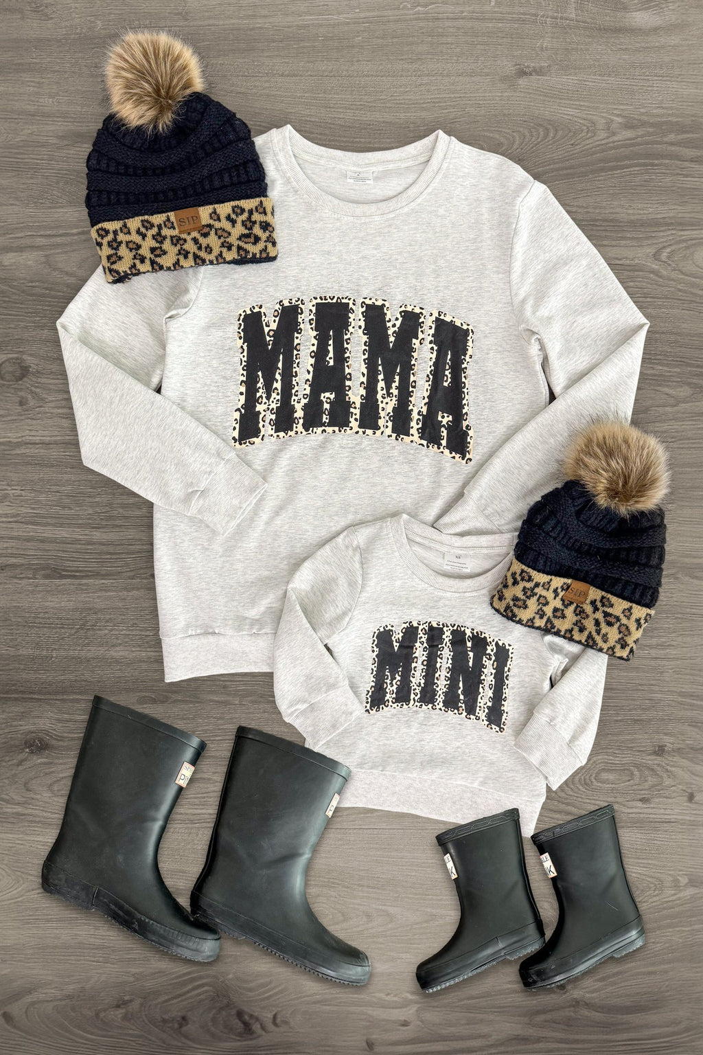 Mom & Me - "Mama & Mini" Cream Cheetah Top | Sparkle in Pink