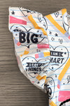 Paper & Pencil Doodle Dress - Sparkle in Pink