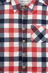 Red, White & Blue Plaid Family Set | Sparkle in Pink