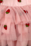 Strawberry Tulle Dress | Sparkle in Pink