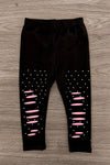 "I'm Not Bossy I Have Leadership Skills" Sequin Legging Set | Sparkle in Pink
