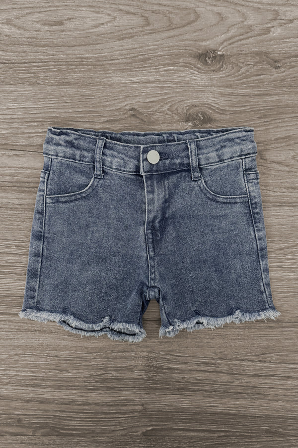 Sweater Vest Denim Short Set | Sparkle in Pink