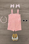 Pink Sequin Overalls | Sparkle in Pink