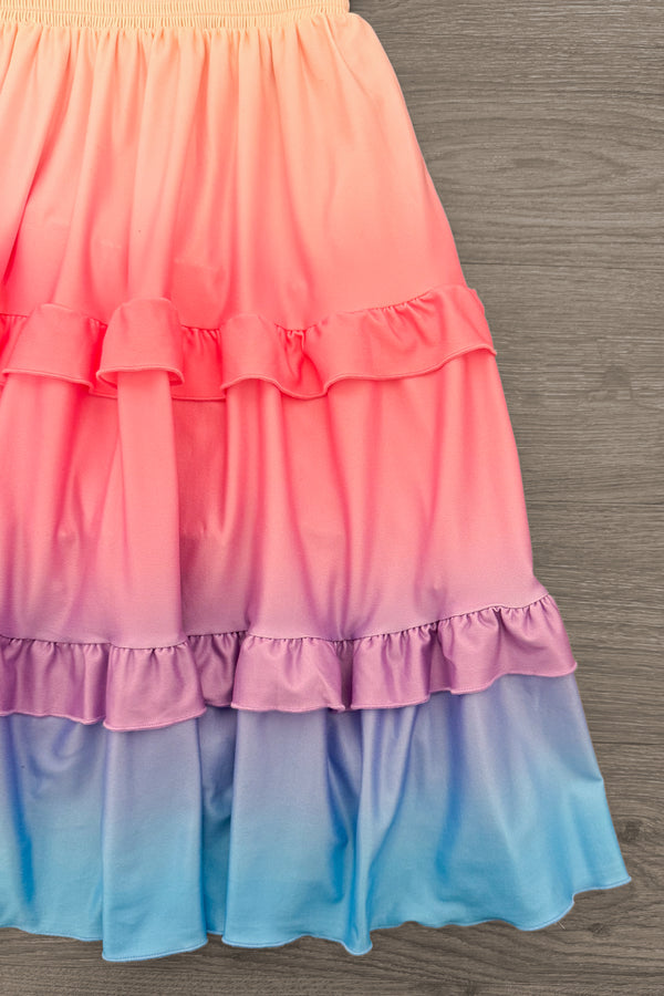 Mom & Me - Ruffle Ombre Dress | Sparkle in Pink