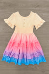 Mom & Me - Ruffle Ombre Dress | Sparkle in Pink