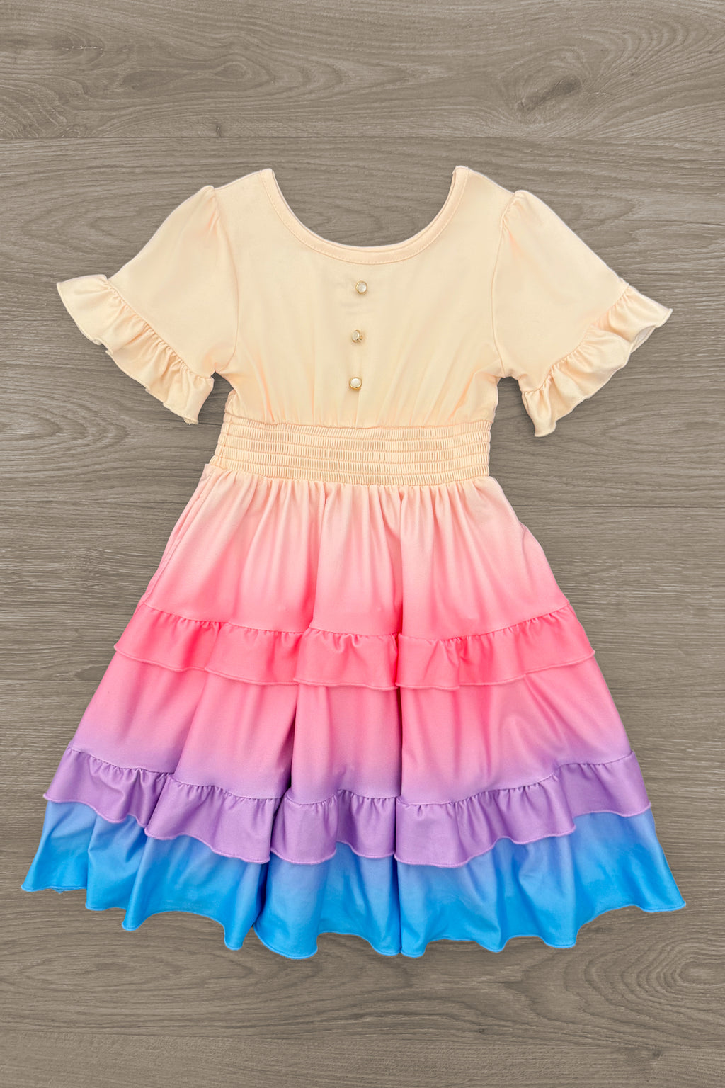 Mom & Me - Ruffle Ombre Dress | Sparkle in Pink
