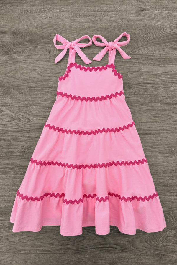Mom & Me - Pink Ribbon Maxi Dress | Sparkle in Pink