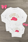 Mom & Me - "Howdy Y'all" White Chenille Patch Top | Sparkle in Pink