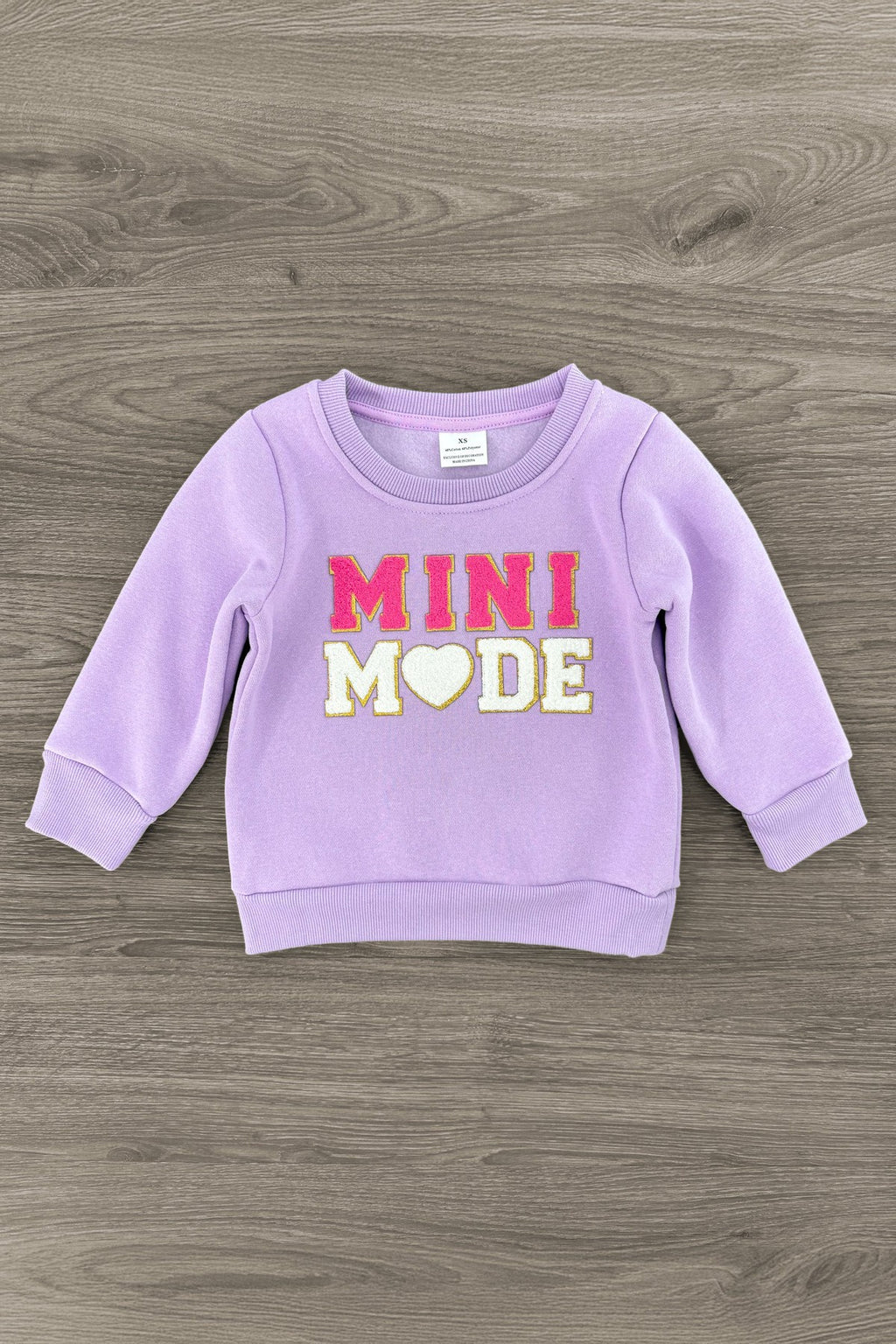 Mom & Me - "Mom & Mini Mode" Pullover Sweater | Sparkle in Pink