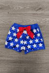 "USA" Tank Sequin Short Set | Sparkle in Pink