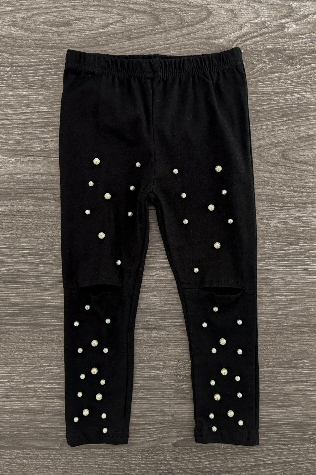 Pink Pearl Flower Sweater Legging Set | Sparkle in Pink